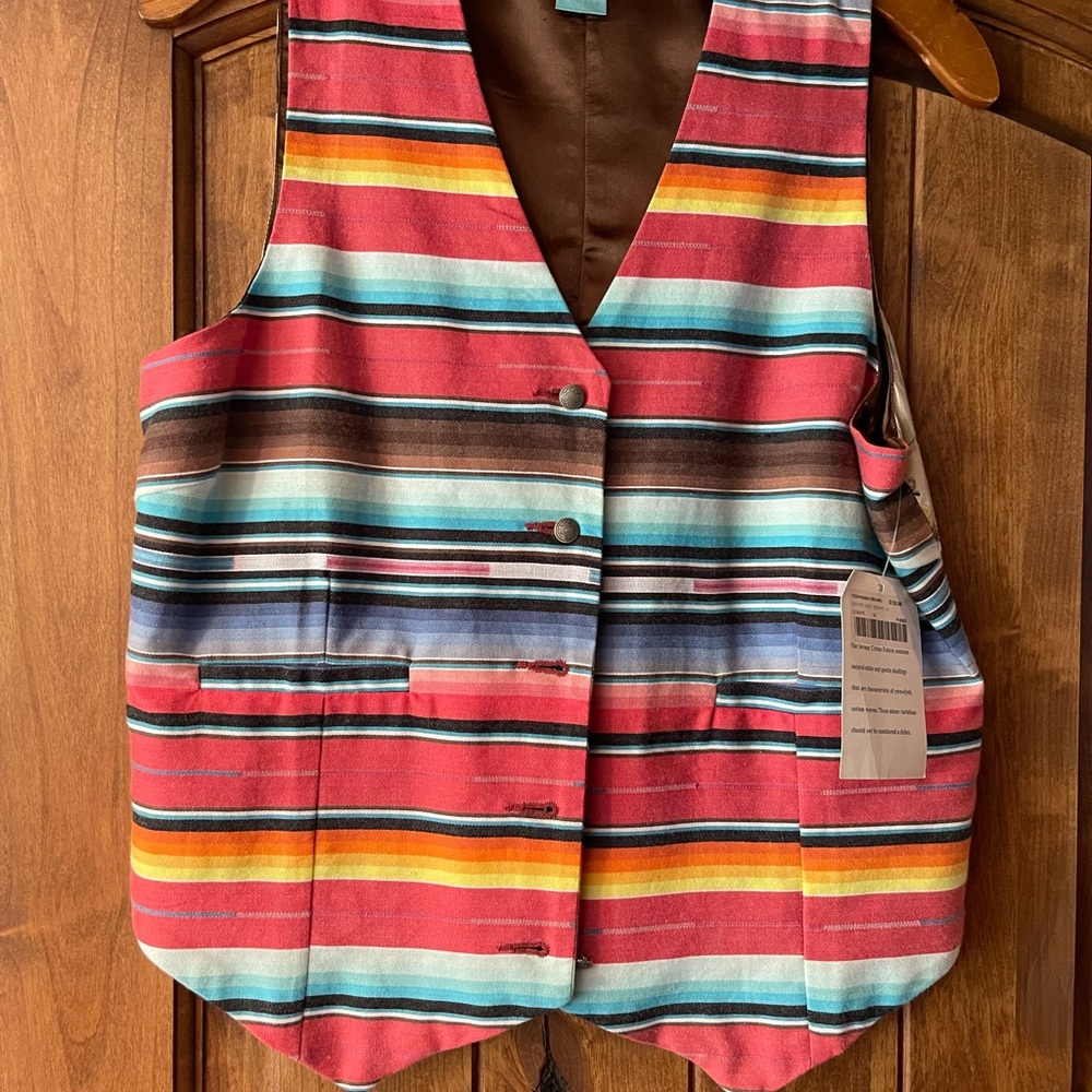 Tasha Polizzi Serape Vest M